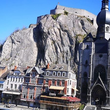 Vue Sur Meuse Avec Jacuzzi Et Sauna Exterieur. Yvoir 외부 사진