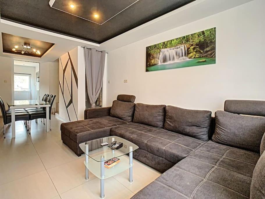 Vue Sur Meuse Avec Jacuzzi Et Sauna Exterieur. Yvoir 외부 사진